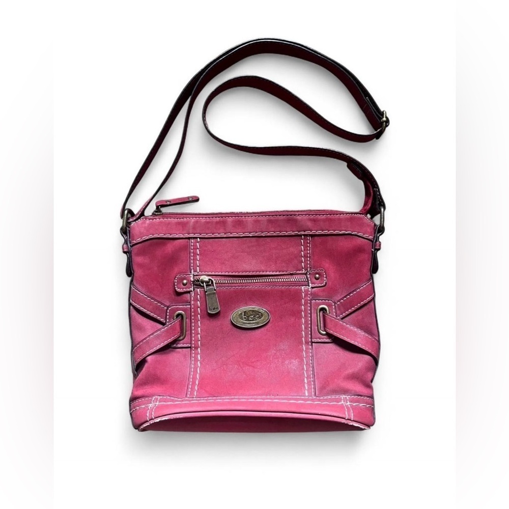 B.O.C. Red Faux Leather Crossbody Bag | Women’s Handbag